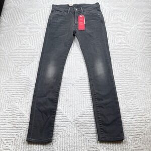 Levis 519 Extreme Skinny Jeans Mens 29x30 Black NWT Grunge Street Punk Rocker